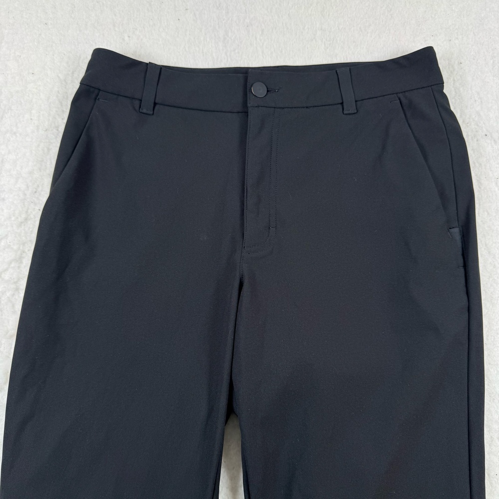 VRST Pants Mens Size 30x30 Black Chino Microfiber Straight Leg Casual Travel